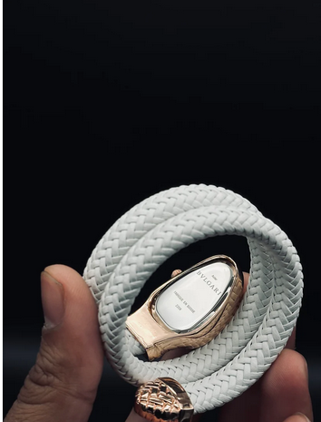 Ladies Snake Watch (Leather-Straps)