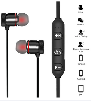 Original Wireless Airpods In-Ear Bluetooth Headphones with Neckband - HD Stereo, Hands-Free, 15 Hours Battery, Compatible with All Phones