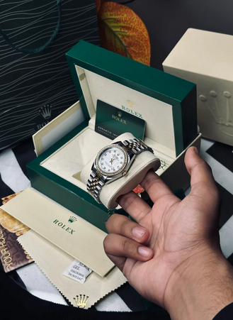 Rolex Date-Just Iced-tone (women)