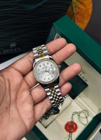 Rolex Date-Just Iced-tone (women)