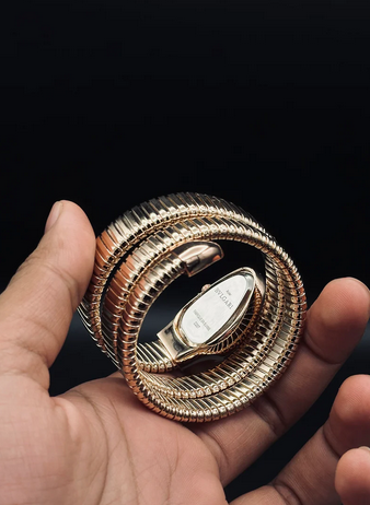 Ladies Snake Watch (Metal-Straps)