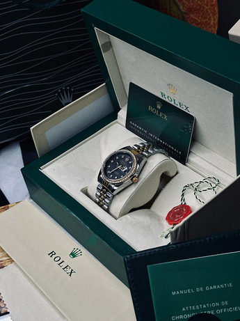 Rolex Date-Just Iced-tone (women)