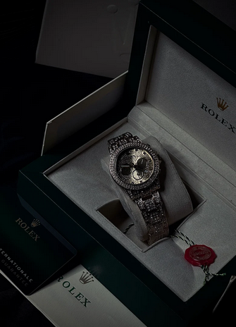 ROLEX Iced-tone
